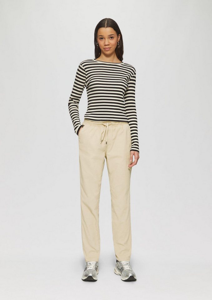 QS Chinos Hose Jogpants aus Feinkord von QS