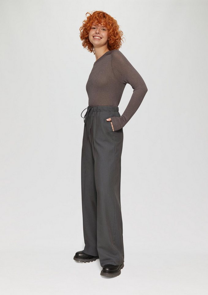 QS Chinos Hose Lässige Stoffhose mit Gummizug von QS