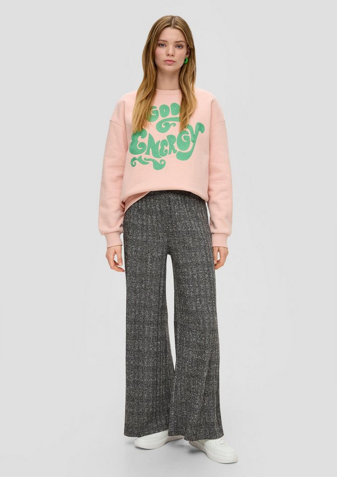 QS Chinos Hose Stoffhose mit Rippstruktur von QS