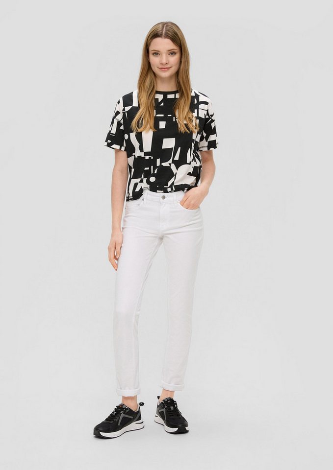 QS Chinos Jeans-Hose CATIE Jeans / Regular Fit / Mid Rise / Slim Fit von QS