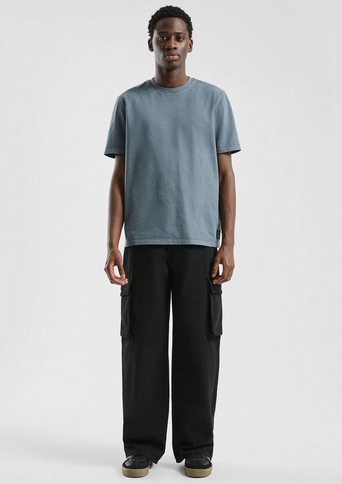 QS Chinos Jeans-Hose Cargo Denim / Loose Fit / Mid Rise / Straight Leg von QS