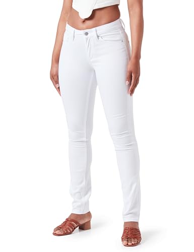 QS Damen 2144111 Jeans Slim Fit, 0100, 38W x 34L von QS