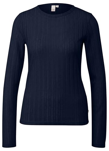 QS Damen 2158372 Langarmshirt, 5872, X-Small von QS