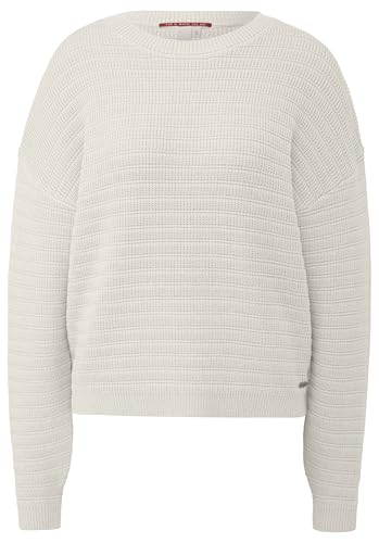 QS Damen 2158550 Pullover mit Strukturmuster, 0510, XS von QS