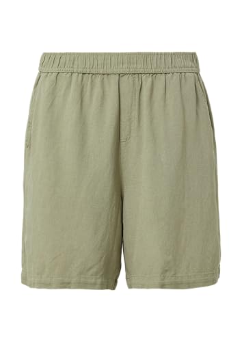 QS Leinenmix-Shorts mit Elastikbund helles olivgrün 44 QS Leinenmix-Shorts mit Elastikbund helles olivgrün 44 von QS
