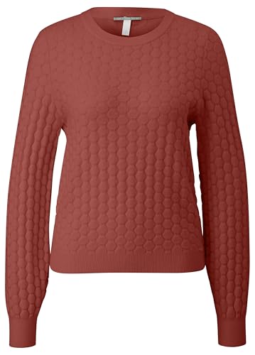 QS Damen Pullover Rot Cartoon Langarm Regular Fit Herbst/Winter von QS