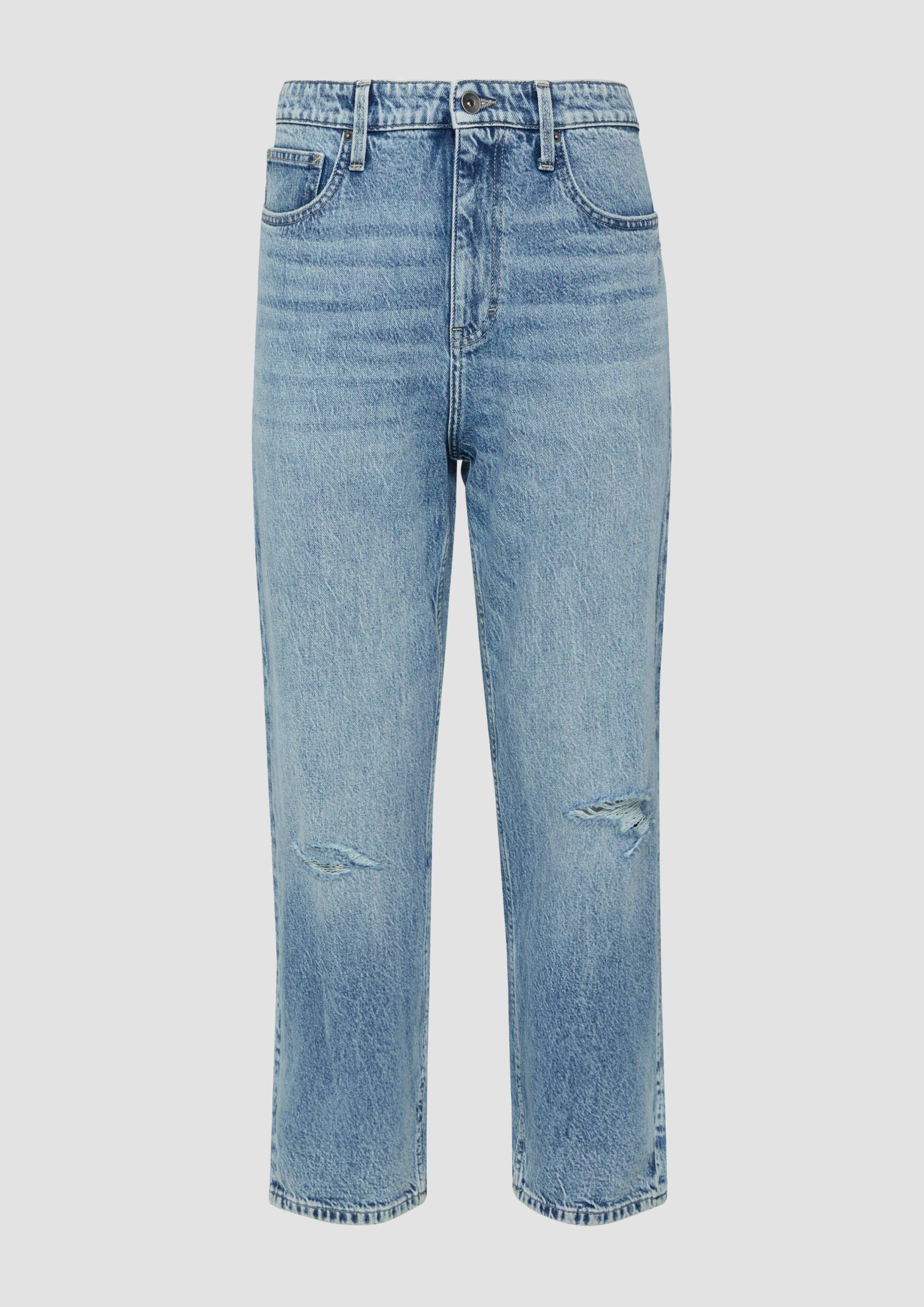 QS - Denim / Loose Fit / Mid Rise / Straight Leg, Herren, blau QS - Denim / Loose Fit / Mid Rise / Straight Leg, Herren, blau von QS