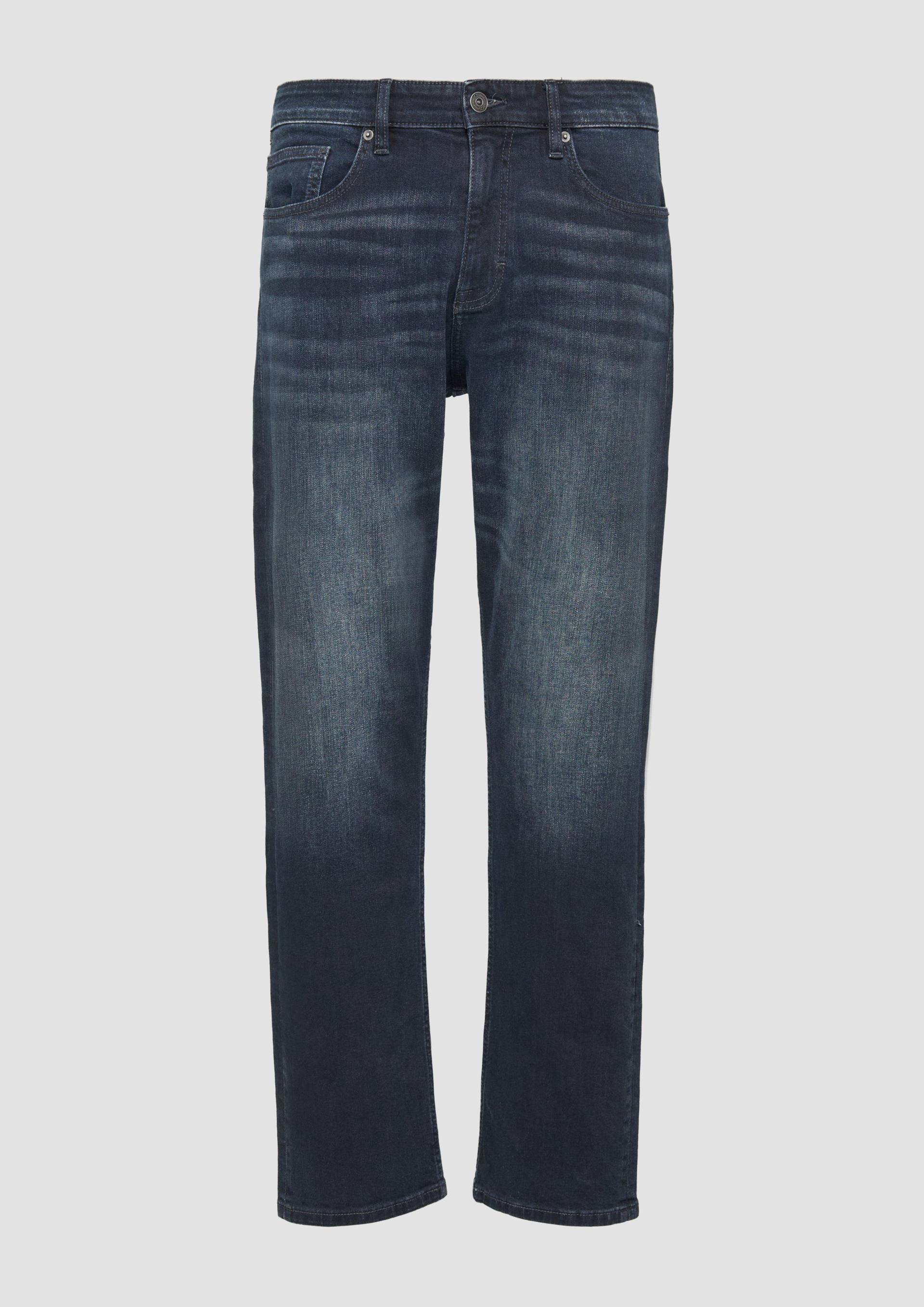 QS - Denim Pete / Regular Fit / Mid Rise / Straight Leg, Herren, blau QS - Denim Pete / Regular Fit / Mid Rise / Straight Leg, Herren, blau von QS