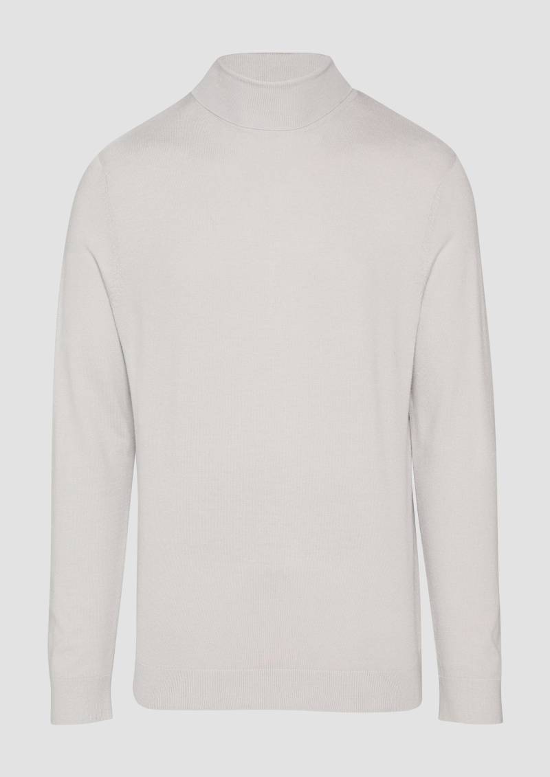 QS - Feinstrickpullover mit Rollkragen, Herren, grau QS - Feinstrickpullover mit Rollkragen, Herren, grau von QS