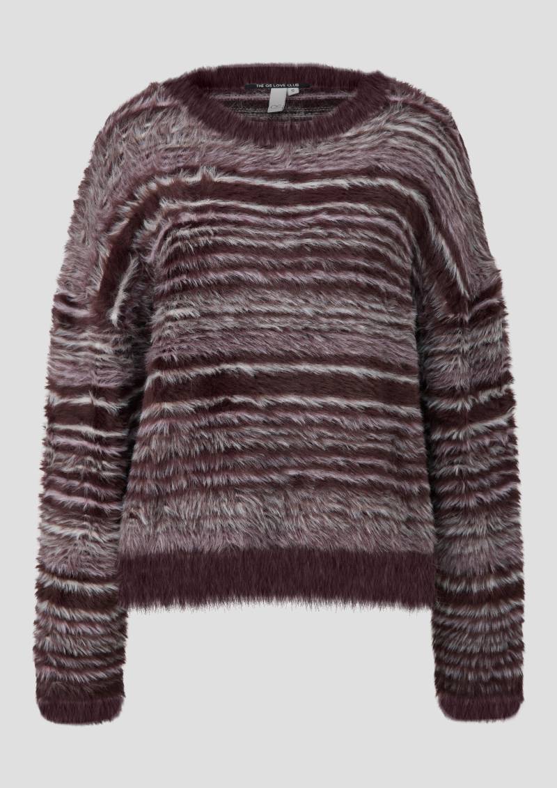 QS - Flauschiger Pullover, Damen, rot QS - Flauschiger Pullover, Damen, rot von QS