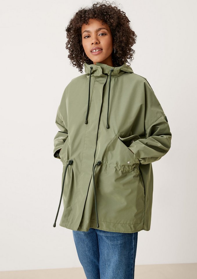 QS Funktionsjacke Outdoor-Jacke Jacke mit integriertem Rucksack (1-St) von QS