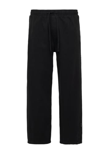 QS Gewaschene Jogger aus Heavy Twill schwarz L von QS