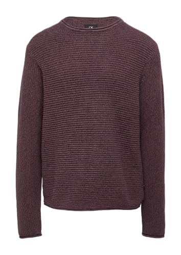 QS Herren 2157974 Pullover mit Rippstruktur, 49W0, Medium von QS