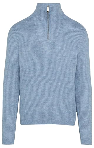 QS Herren 2159329 Troyer mit Rippstruktur, 52W0, Large von QS