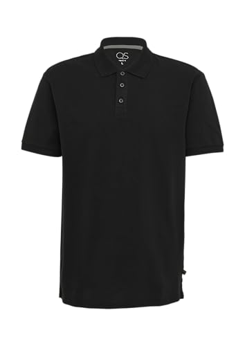 QS Poloshirt aus Piqué schwarz XL QS Poloshirt aus Piqué schwarz XL von QS