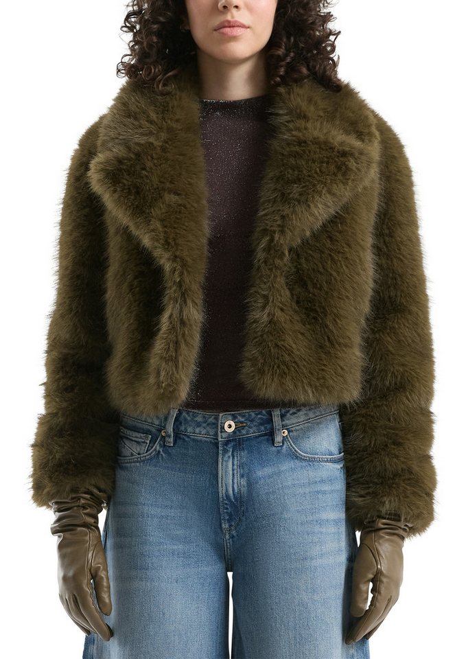 QS Jackenblazer in Felloptik von QS