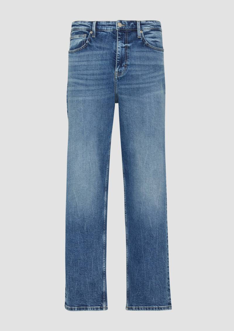 QS - Jeans / Loose Fit / Mid Rise / Straight Leg, Herren, blau QS - Jeans / Loose Fit / Mid Rise / Straight Leg, Herren, blau von QS