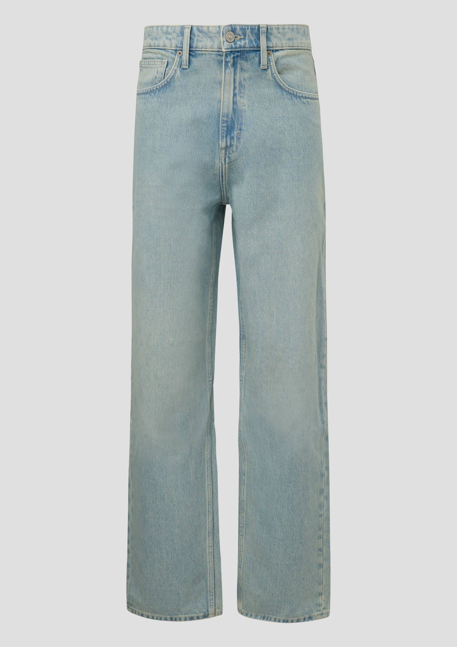 QS - Jeans / Loose Fit / Mid Rise / Straight Leg, Herren, blau QS - Jeans / Loose Fit / Mid Rise / Straight Leg, Herren, blau von QS