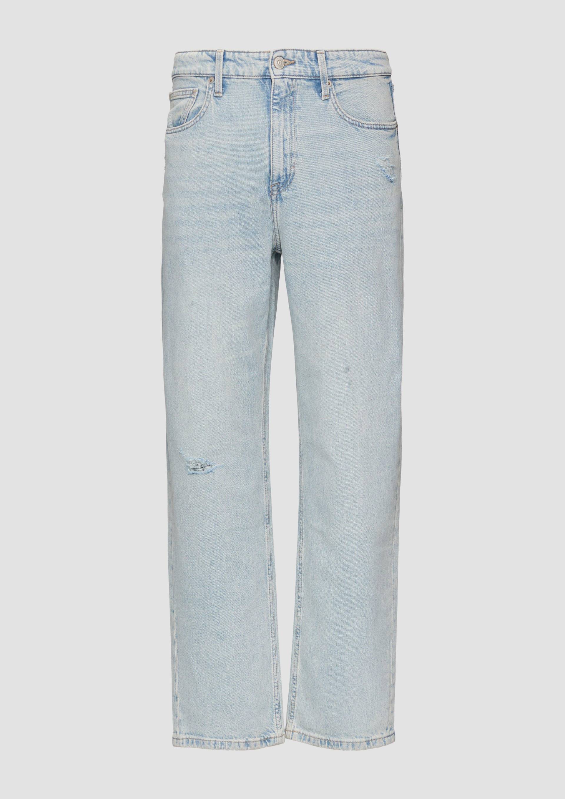 QS - Jeans / Loose Fit / Mid Rise / Straight Leg, Herren, blau QS - Jeans / Loose Fit / Mid Rise / Straight Leg, Herren, blau von QS