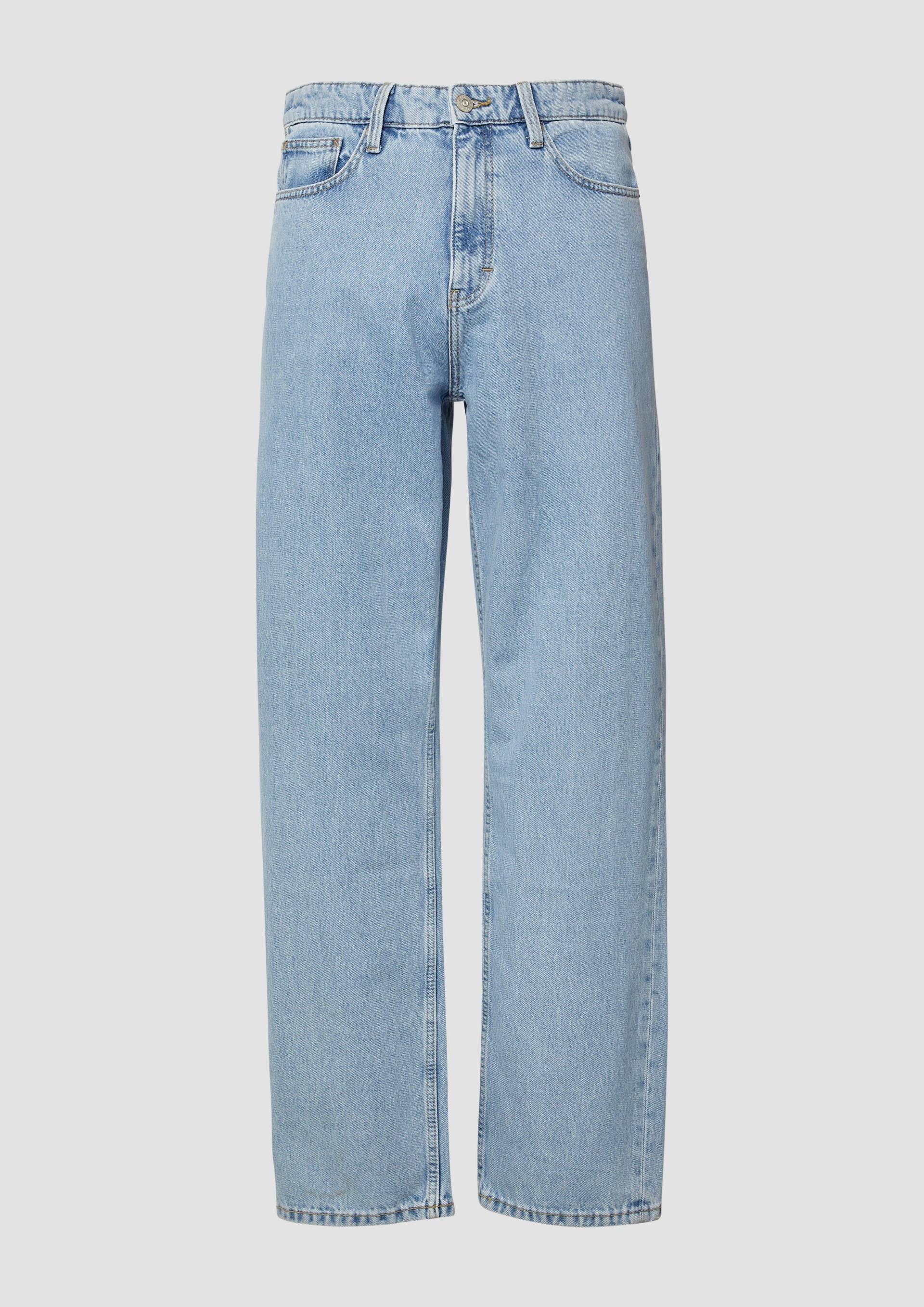 QS - Jeans / Loose Fit / Straight Leg / Mid Rise, Herren, blau QS - Jeans / Loose Fit / Straight Leg / Mid Rise, Herren, blau von QS