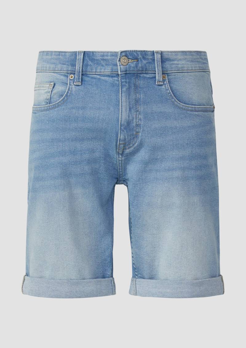 QS - Jeans-Shorts John / Regular Fit / Mid Rise, Herren, blau QS - Jeans-Shorts John / Regular Fit / Mid Rise, Herren, blau von QS
