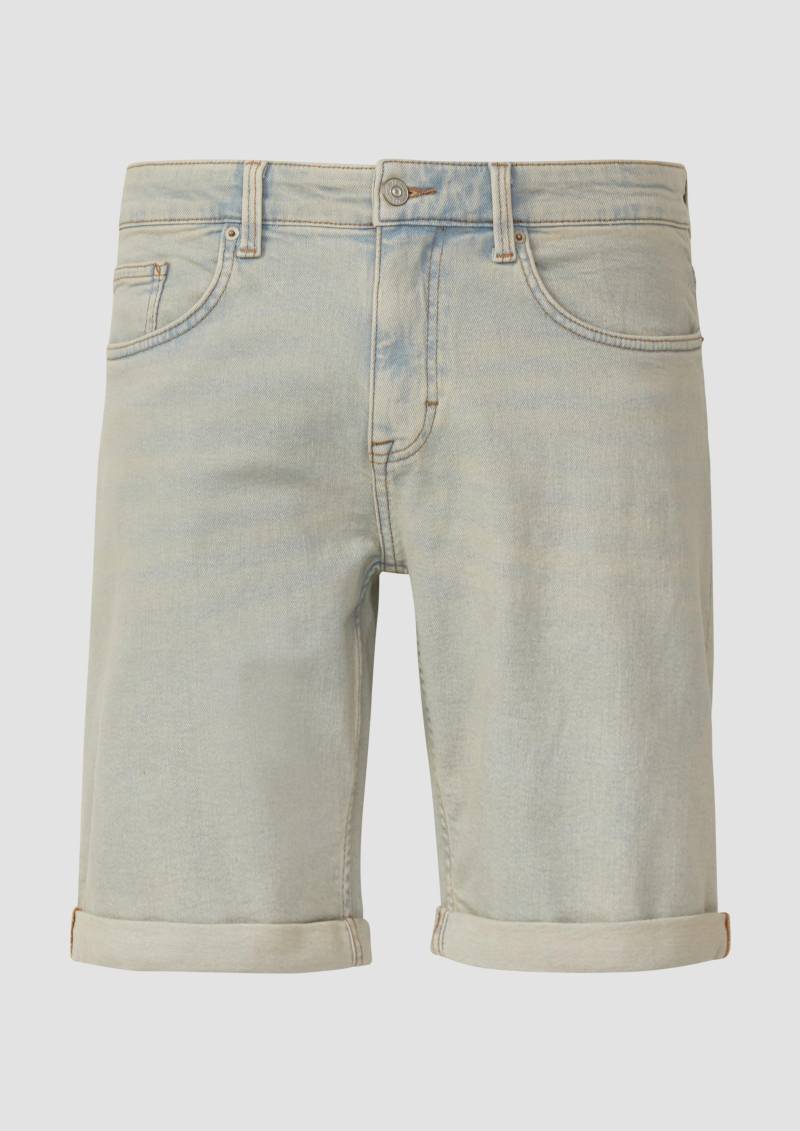 QS - Jeans-Shorts John / Regular Fit / Mid Rise, Herren, blau QS - Jeans-Shorts John / Regular Fit / Mid Rise, Herren, blau von QS