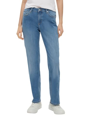 QS Jeans Catie/Mid Rise/Straight Leg blau 42/30 von QS