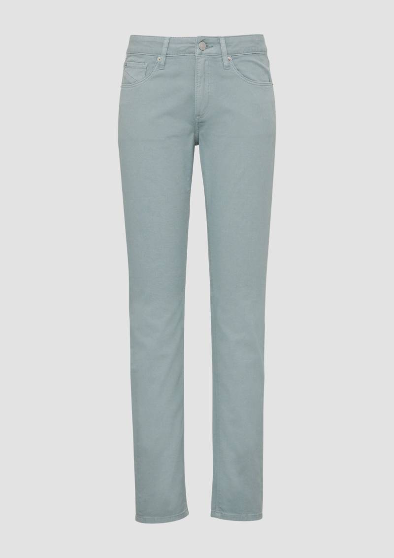 QS - Jeans Catie / Slim fit / Mid Rise / Slim leg, Damen, Blau von QS