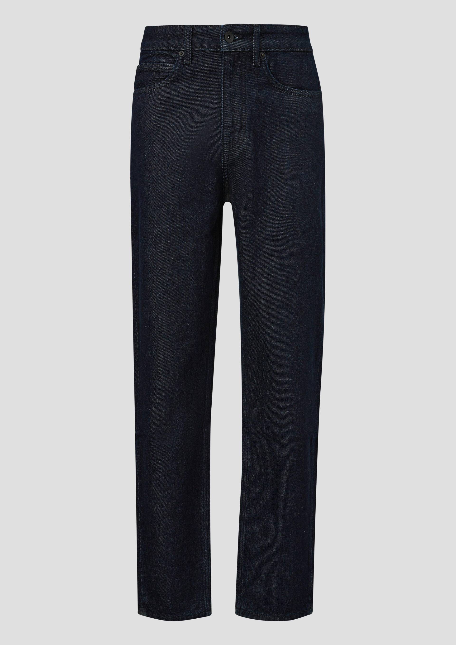 QS - Jeans Devon / Relaxed Fit / Mid Rise / Tapered Leg, Herren, blau QS - Jeans Devon / Relaxed Fit / Mid Rise / Tapered Leg, Herren, blau von QS