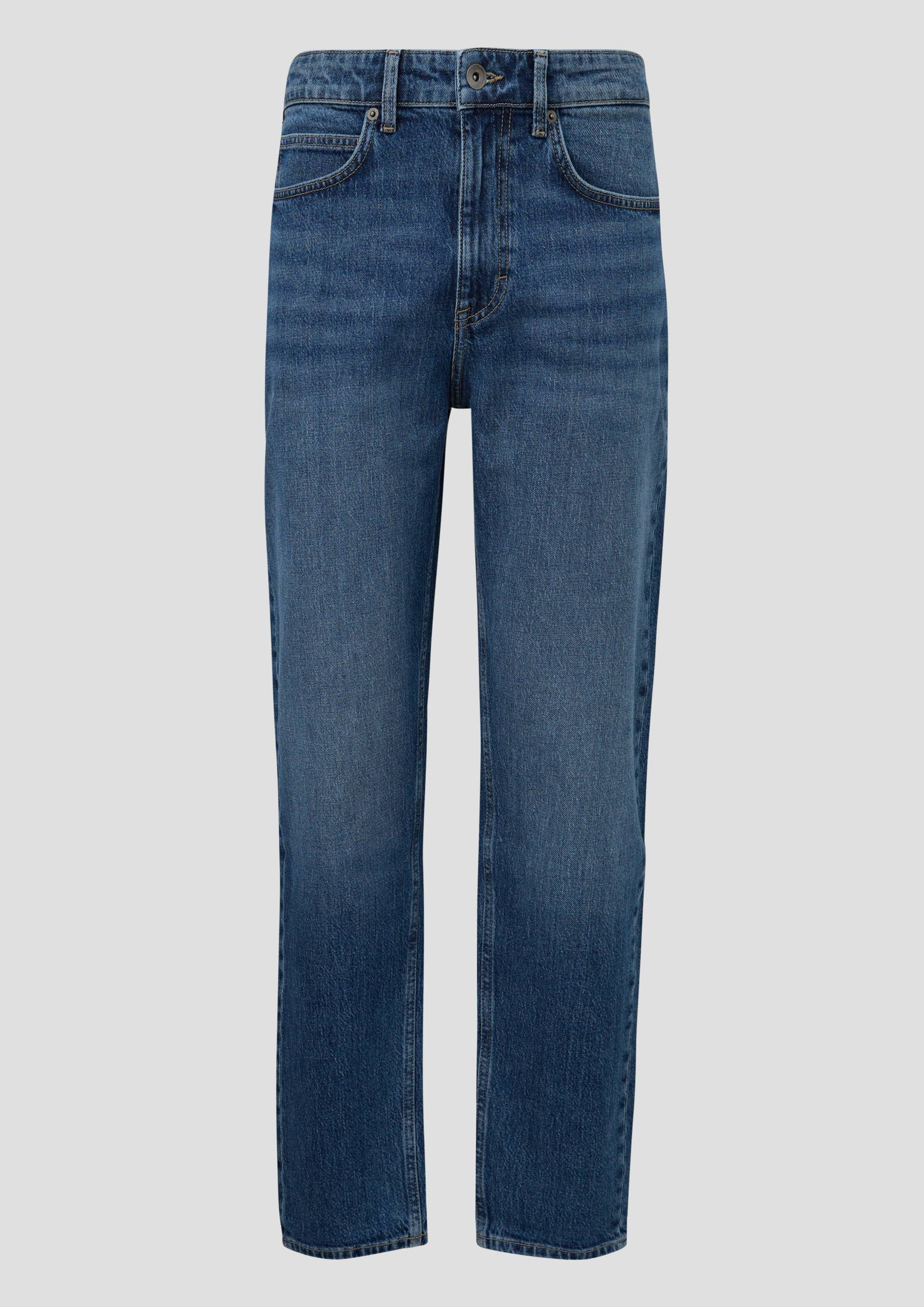 QS - Jeans Devon / Relaxed Fit / Mid Rise / Tapered Leg, Herren, blau QS - Jeans Devon / Relaxed Fit / Mid Rise / Tapered Leg, Herren, blau von QS