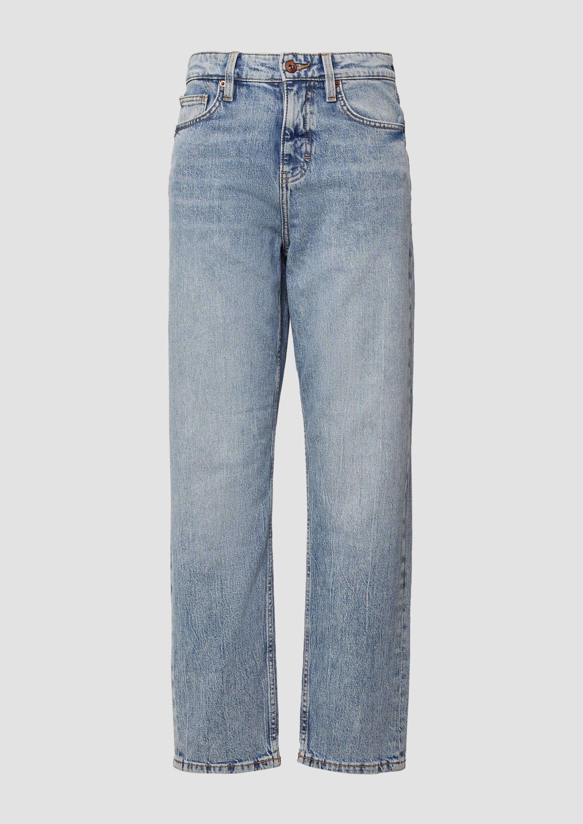 QS - Unisex Jeans / Loose Fit / Mid Rise / Straight Leg, Damen, blau von QS