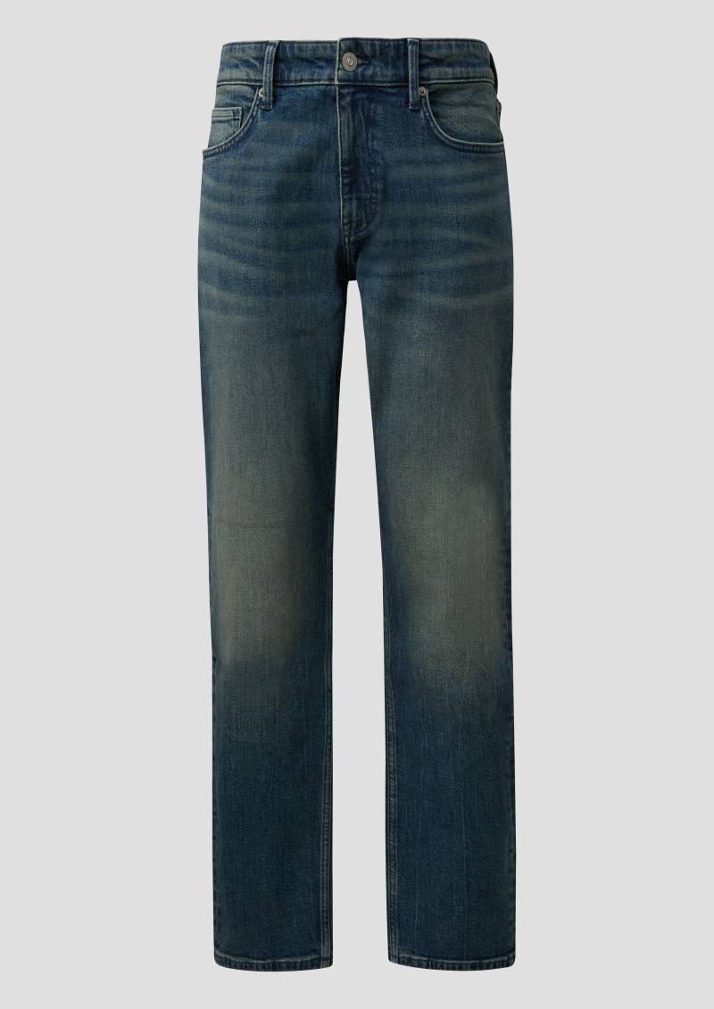QS - Denim Pete/ Regular Fit / Mid Rise / Straight Leg, Herren, blau von QS