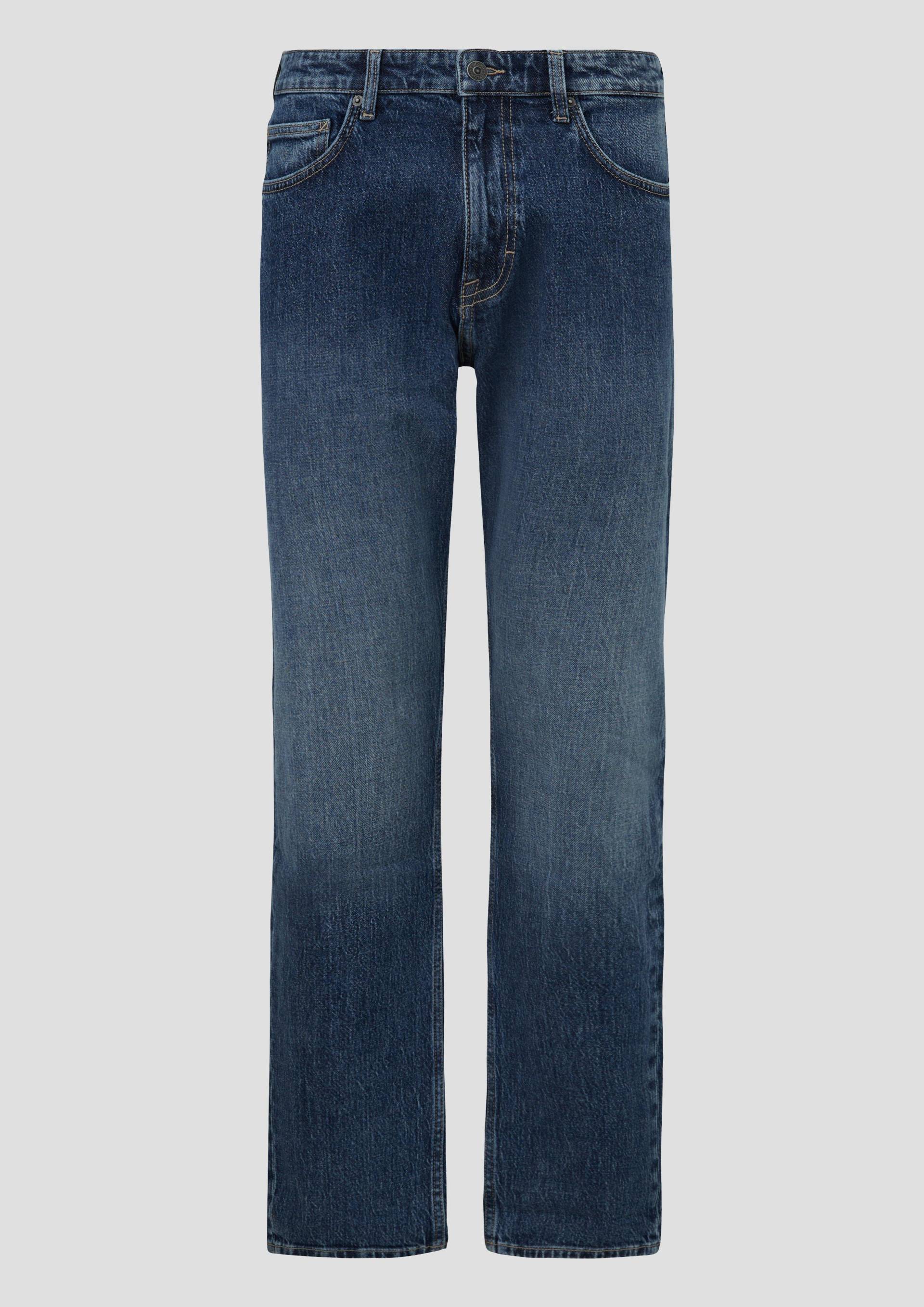 QS - Jeans Pete / Regular Fit / Mid Rise / Straight Leg, Herren, blau QS - Jeans Pete / Regular Fit / Mid Rise / Straight Leg, Herren, blau von QS