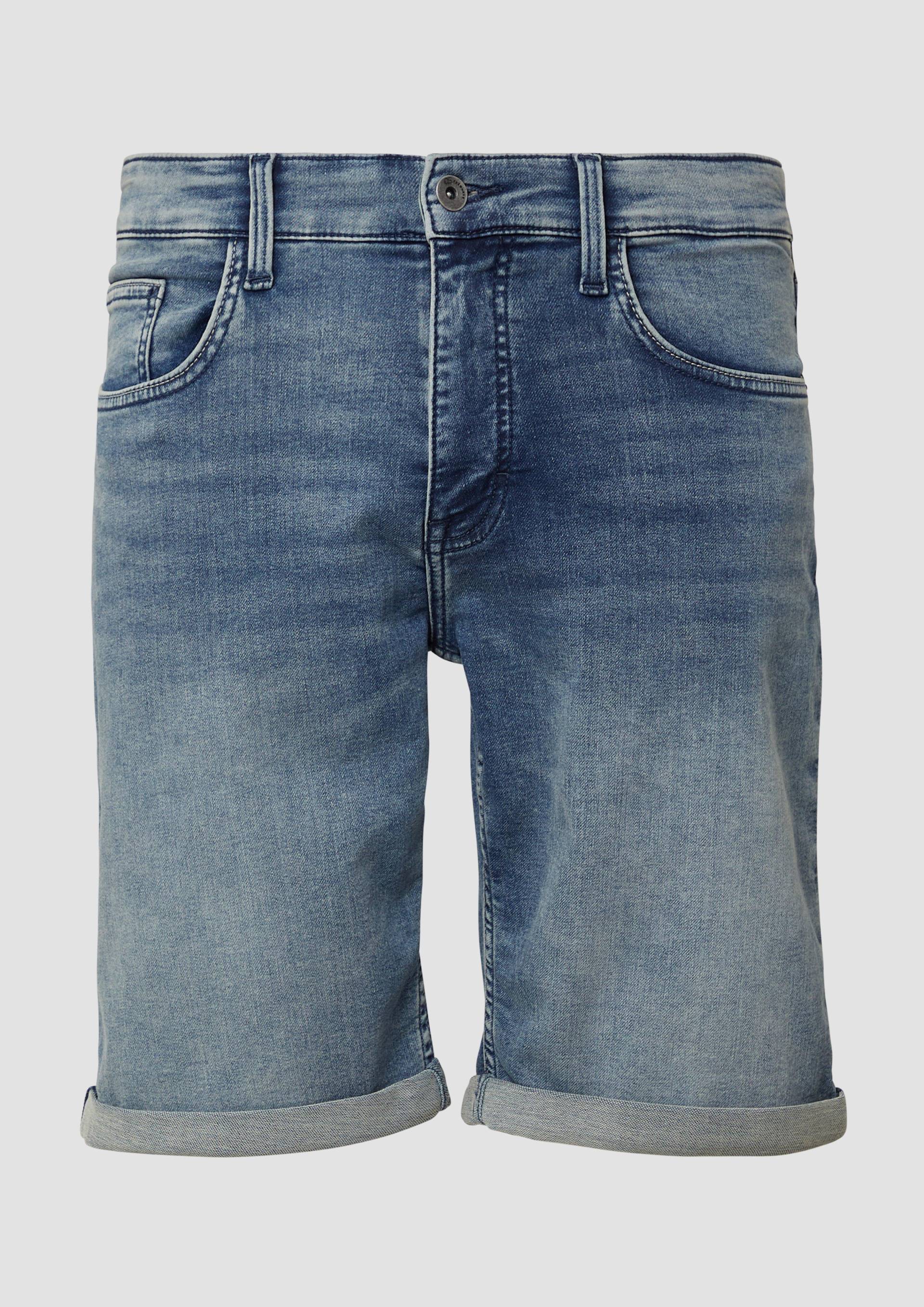 QS - Jeans-Shorts John / Regular Fit / Mid Rise / Komfort-Stretch, Herren, blau QS - Jeans-Shorts John / Regular Fit / Mid Rise / Komfort-Stretch, Herren, blau von QS