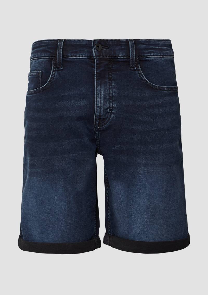 QS - Jeans-Shorts John / Regular Fit / Mid Rise / Komfort-Stretch, Herren, blau QS - Jeans-Shorts John / Regular Fit / Mid Rise / Komfort-Stretch, Herren, blau von QS
