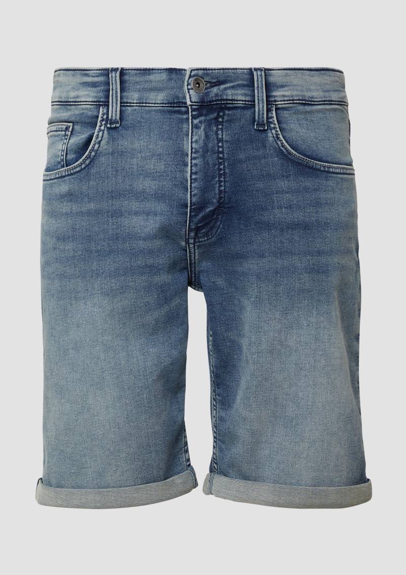 QS - Jeans-Shorts John / Regular Fit / Mid Rise / Komfort-Stretch, Herren, blau QS - Jeans-Shorts John / Regular Fit / Mid Rise / Komfort-Stretch, Herren, blau von QS