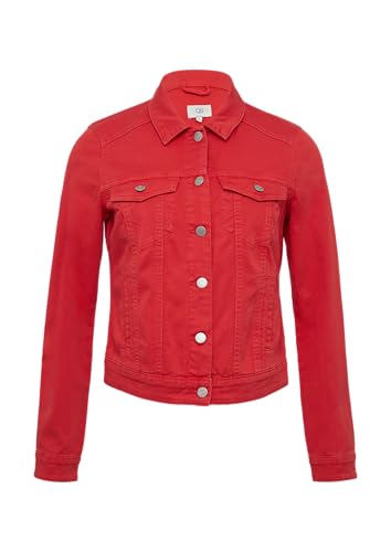 QS Jeansjacke im Slim Fit rot L von QS