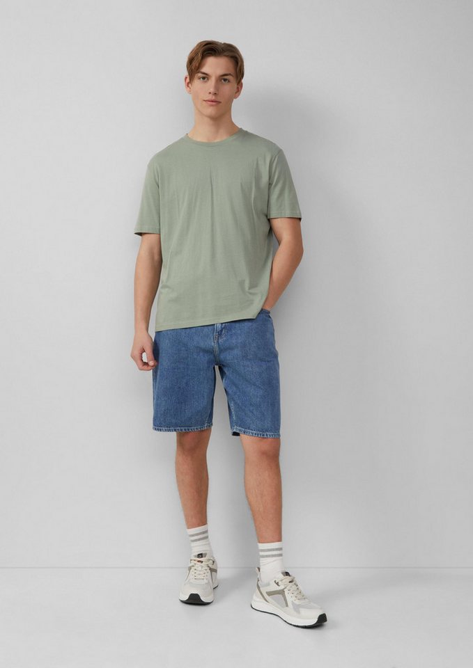 QS Jeansshorts Jeans-Bermuda Denim-Shorts / Loose Fit / Mid Rise / Wide Leg von QS