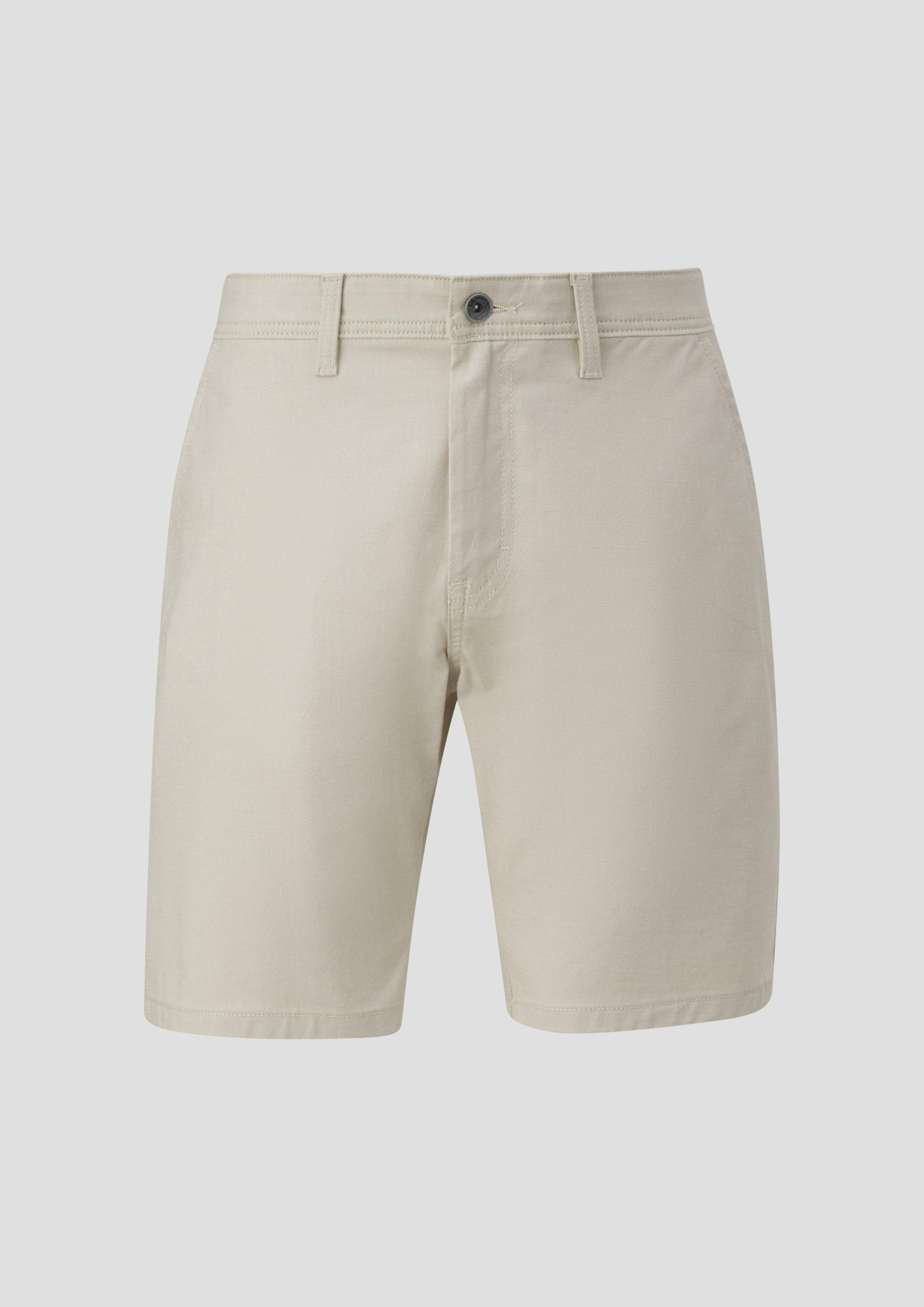 QS - John: Chino-Shorts im Regular-Fit, Herren, Beige von QS