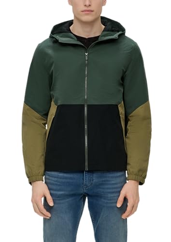 QS Kapuzenjacke aus Nylon tannengrün XXL von QS