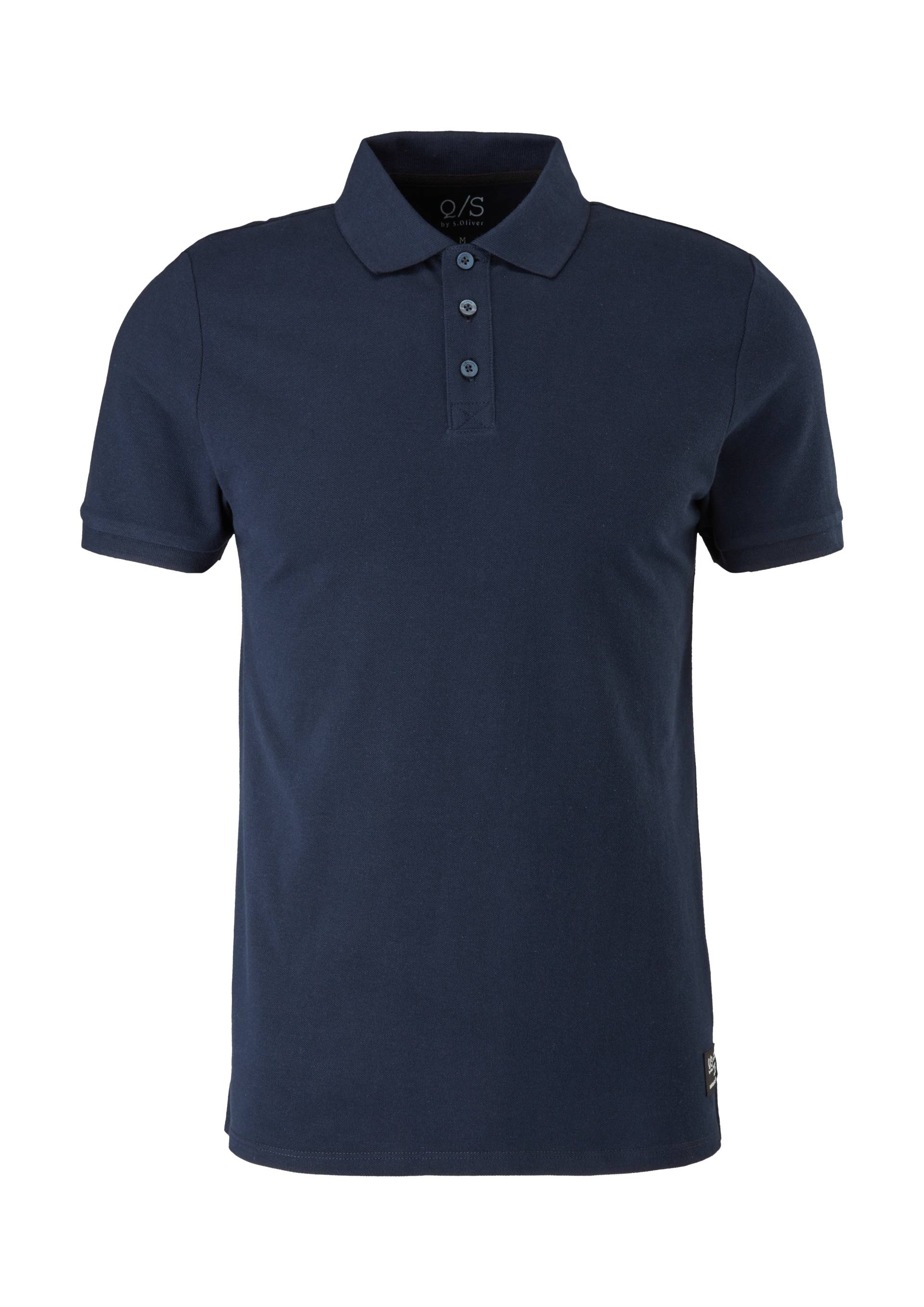 QS - Klassisches Poloshirt, Herren, blau QS - Klassisches Poloshirt, Herren, blau von QS
