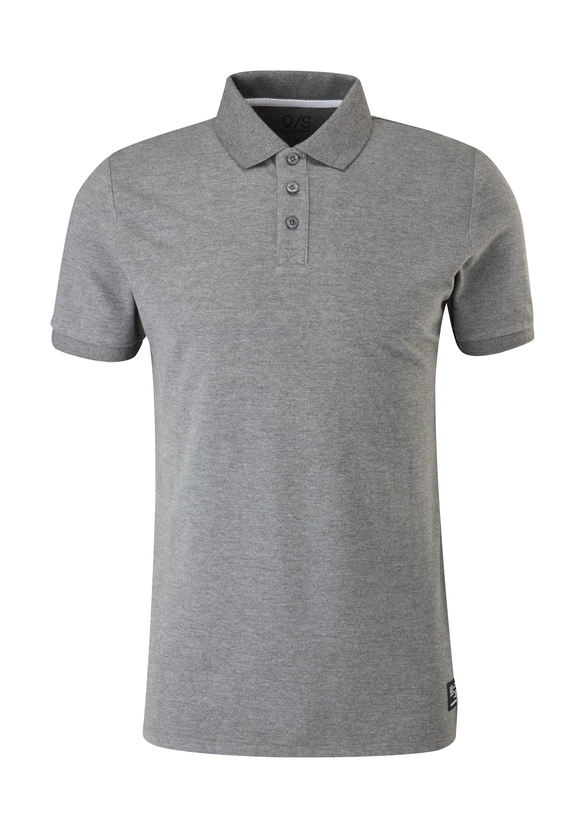 QS - Klassisches Poloshirt, Herren, grau QS - Klassisches Poloshirt, Herren, grau von QS