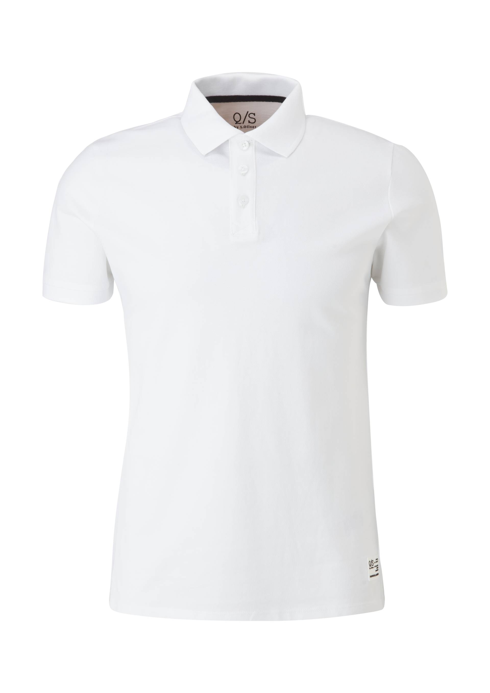 QS - Klassisches Poloshirt, Herren, weiß QS - Klassisches Poloshirt, Herren, weiß von QS