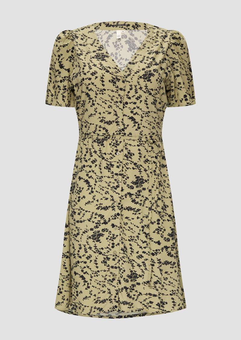 QS - Kleid aus Viskose, Damen, grün von QS