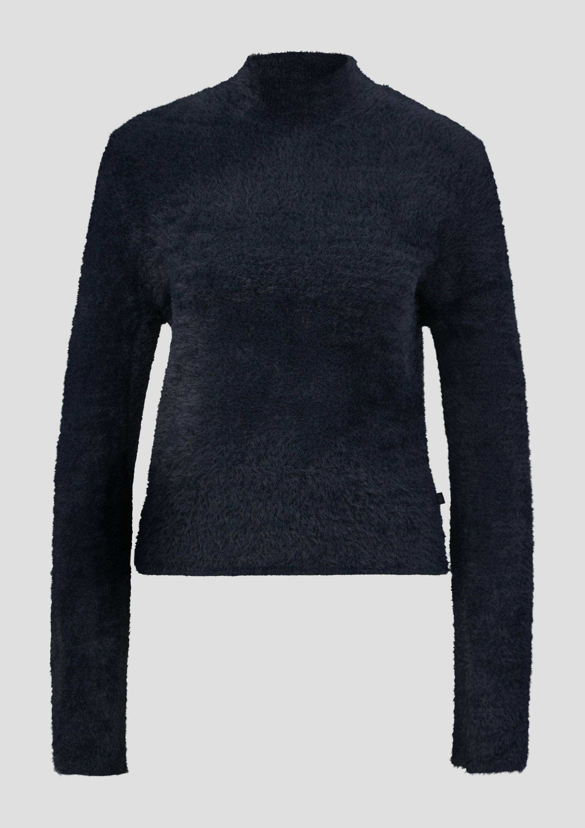 QS - Kuscheliger Strickpullover, Damen, schwarz QS - Kuscheliger Strickpullover, Damen, schwarz von QS