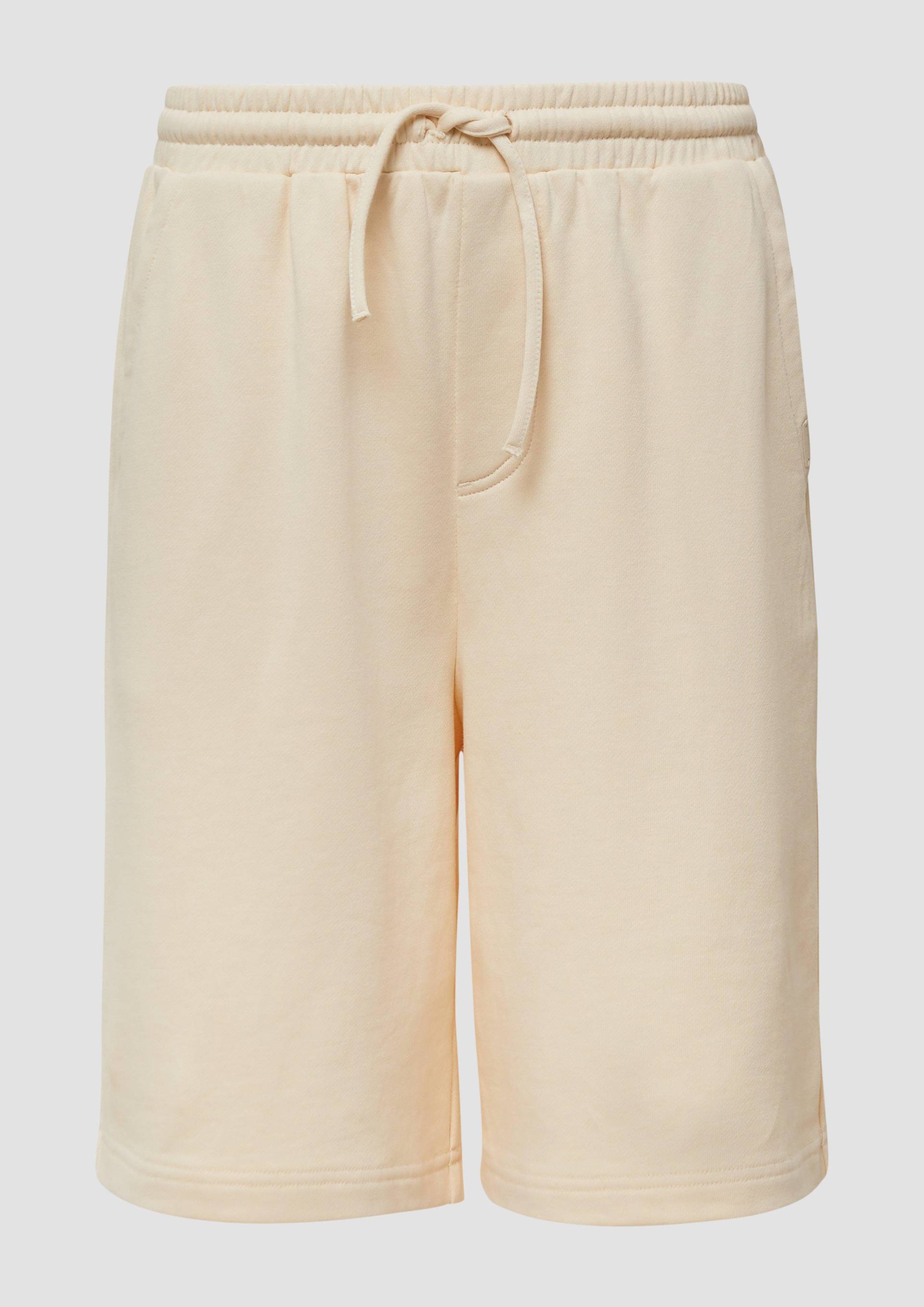 QS - Lässige Bermudashorts aus Sweat | QS x Vanessa Mai, Damen, creme von QS