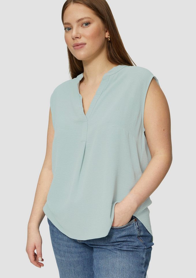 QS Langarmbluse Bluse Feminines Blusentop von QS