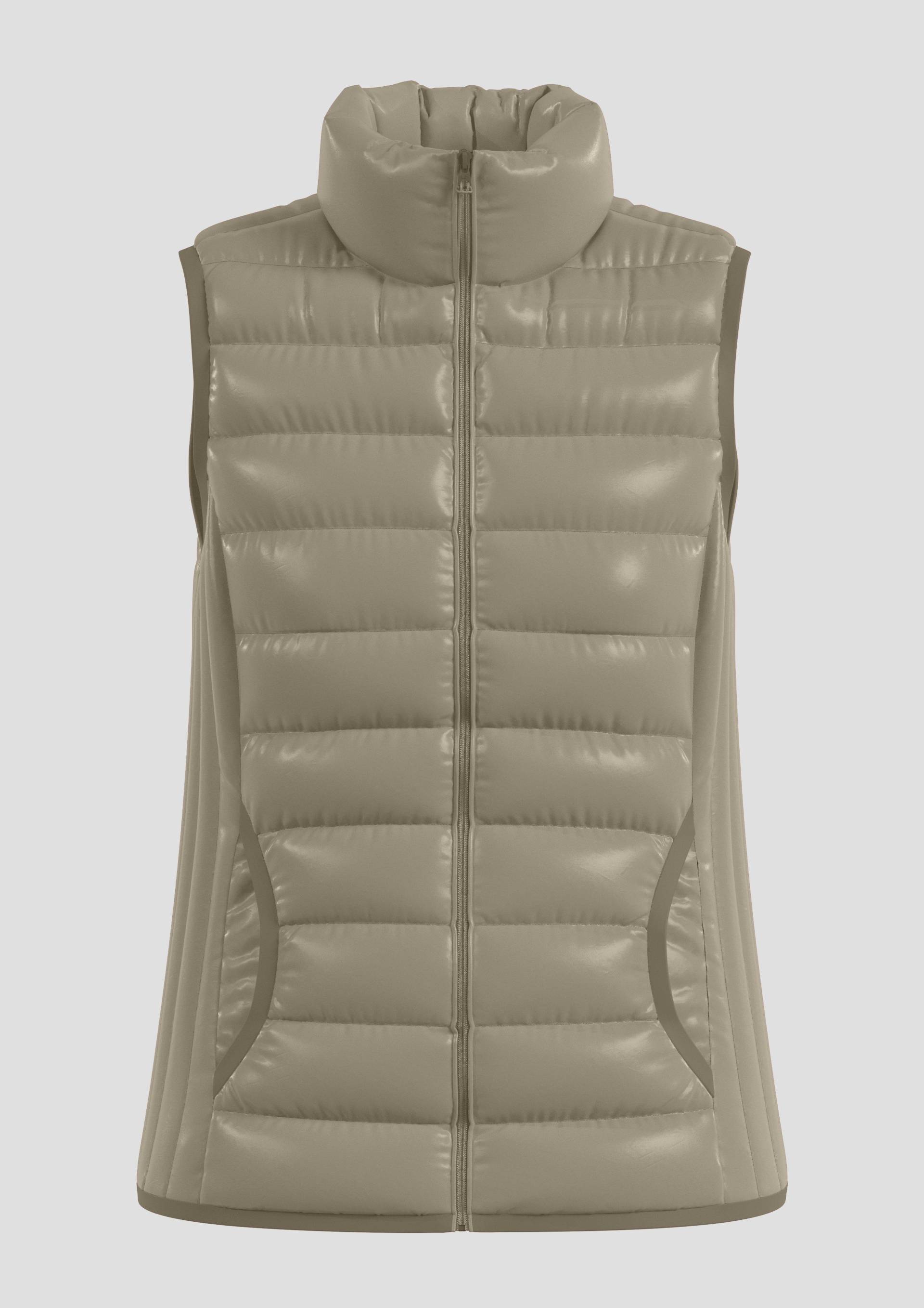 QS - Leicht wattierte Steppweste, Damen, Grün QS - Leicht wattierte Steppweste, Damen, Grün von QS