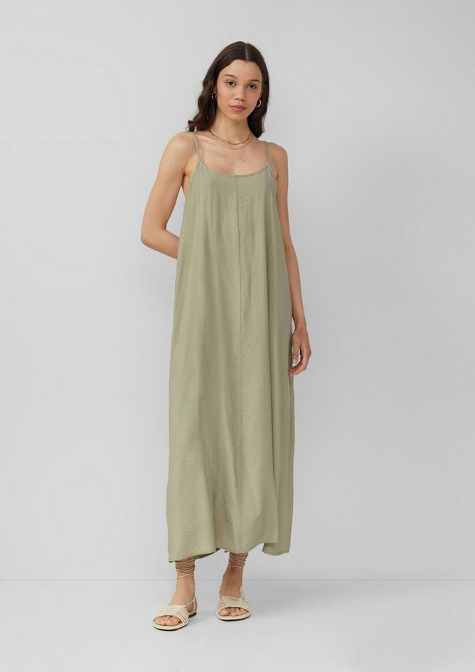 QS Maxikleid Kleid Maxikleid aus Viskosemix von QS