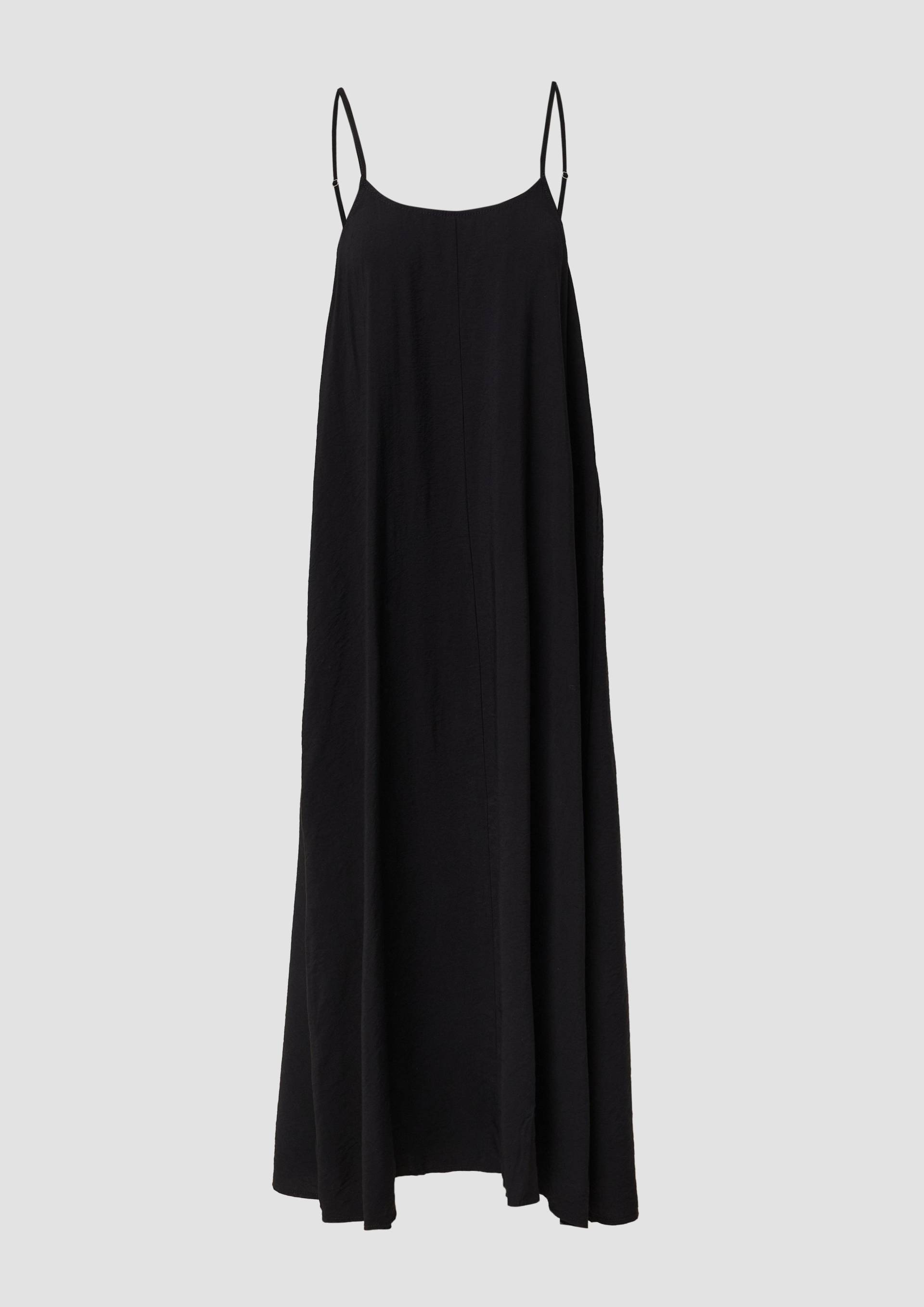 QS - Maxikleid aus Viskosemix, Damen, schwarz von QS